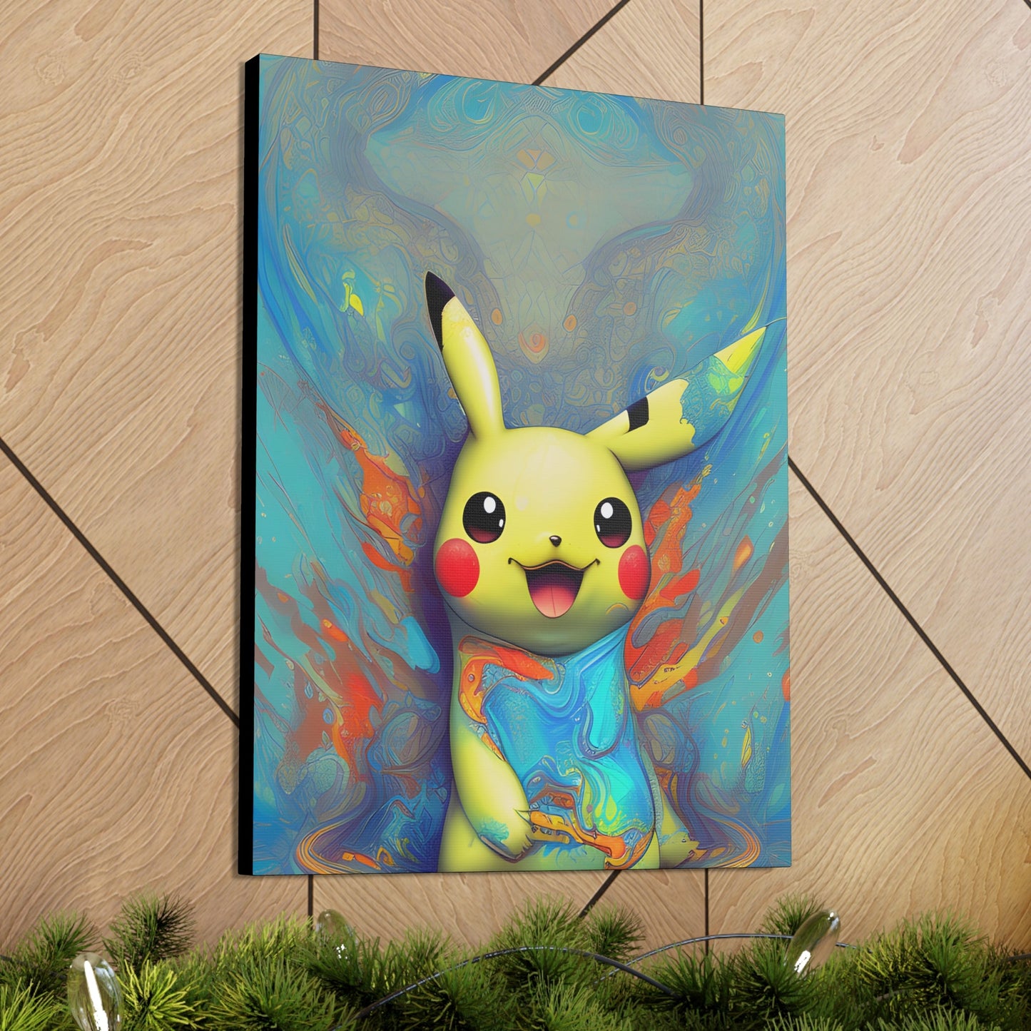 Ultramarine Utopia Canvas - Pokestalgia LLC