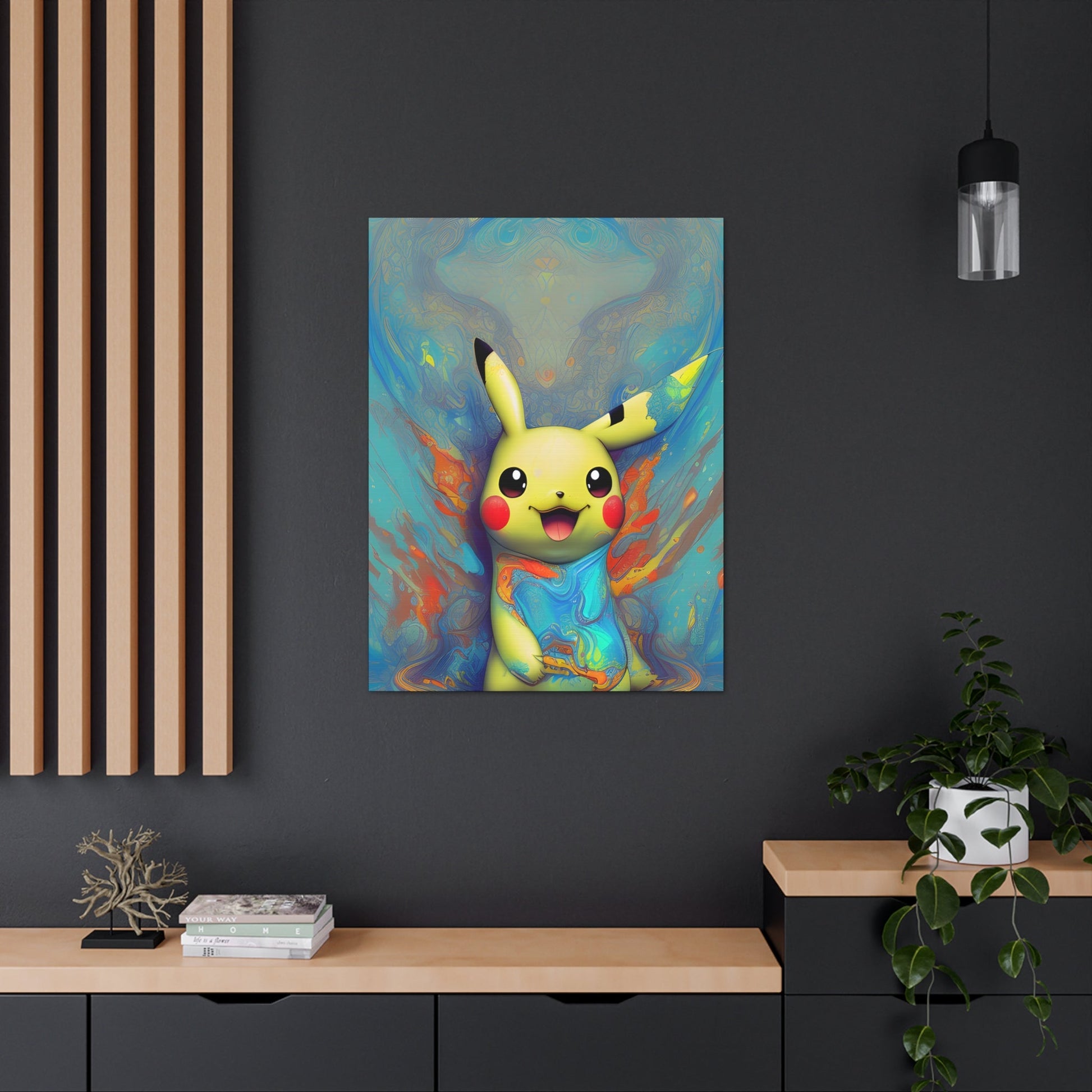 Ultramarine Utopia Canvas - Pokestalgia LLC