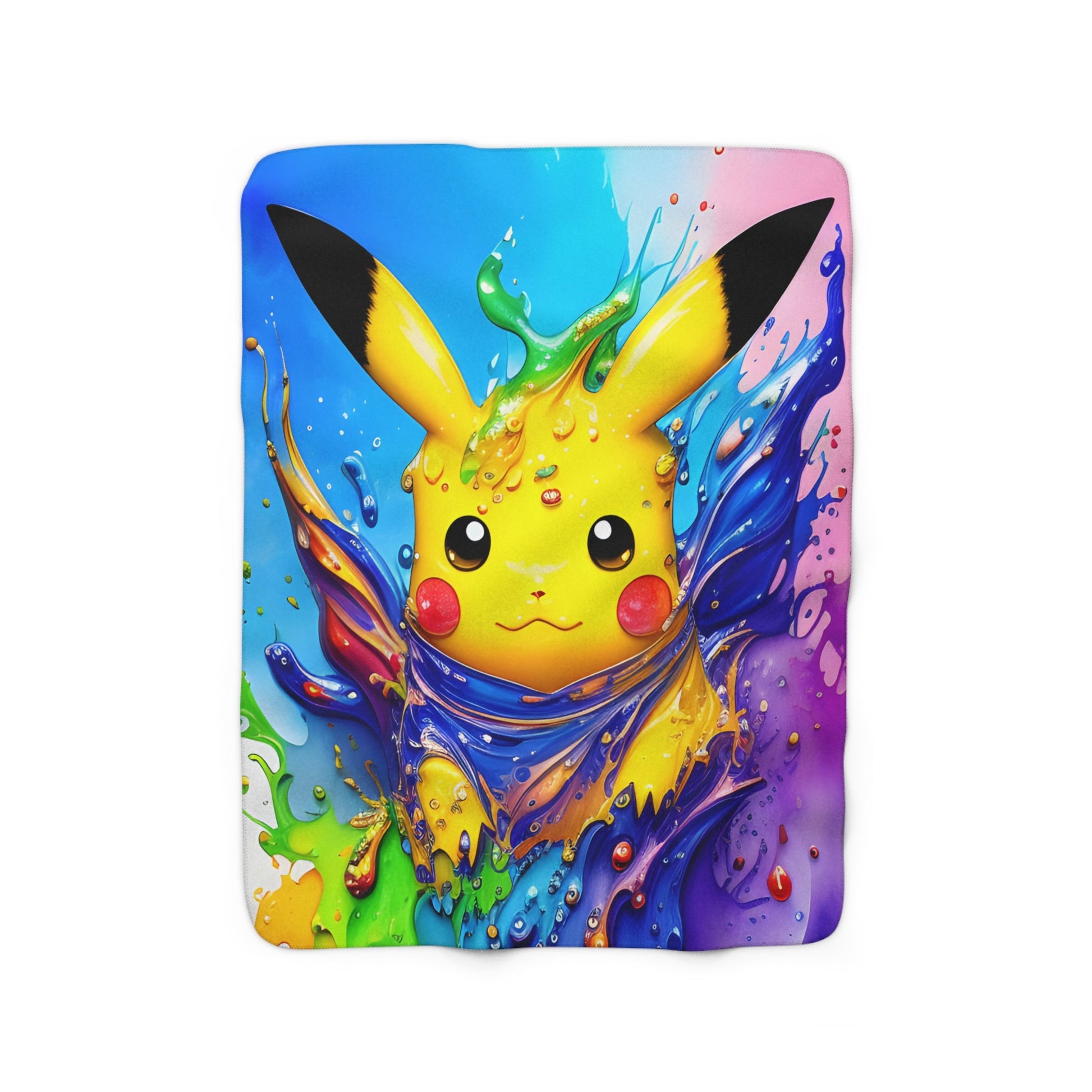 Wave's Whispers Sherpa Fleece Blanket - Pokestalgia LLC