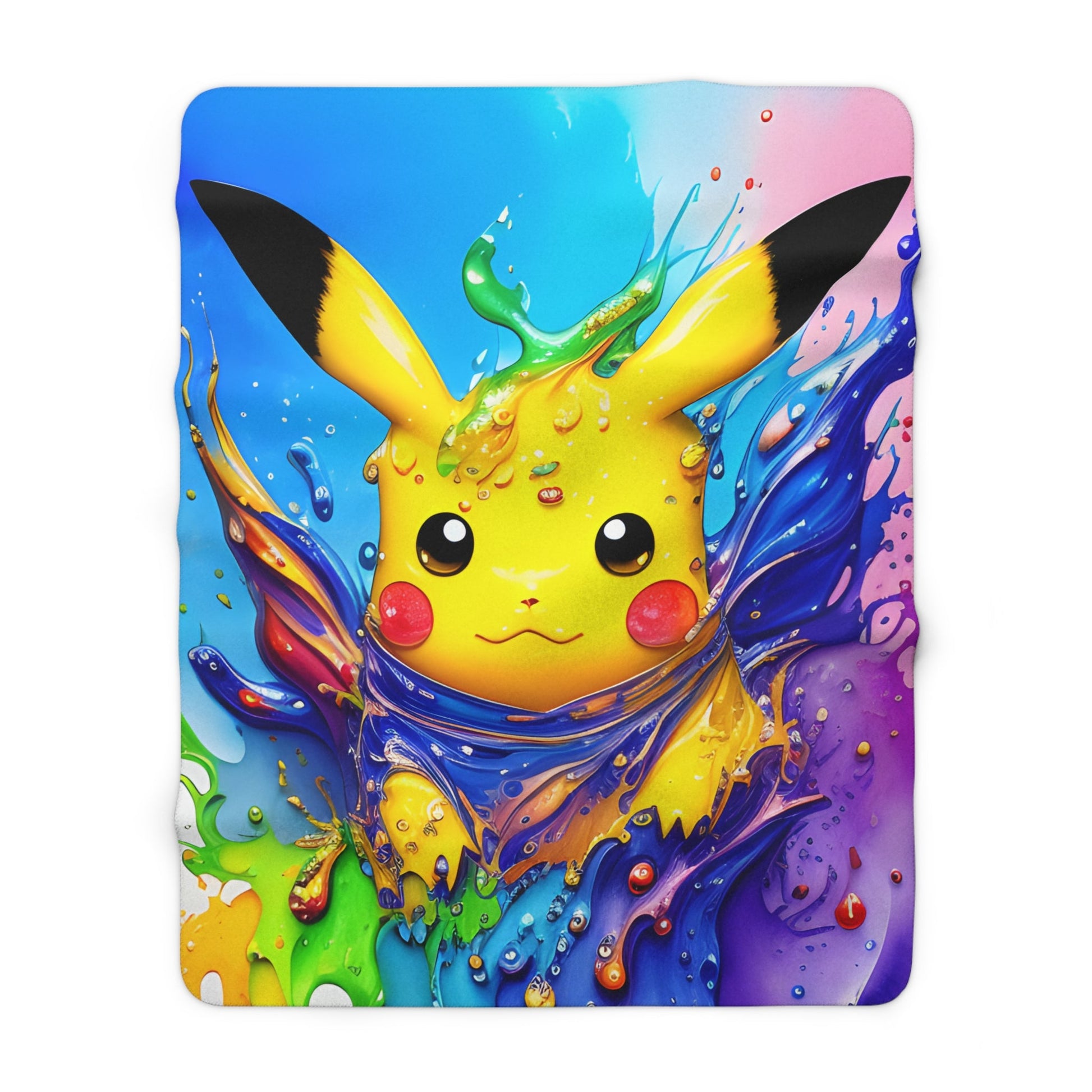 Wave's Whispers Sherpa Fleece Blanket - Pokestalgia LLC