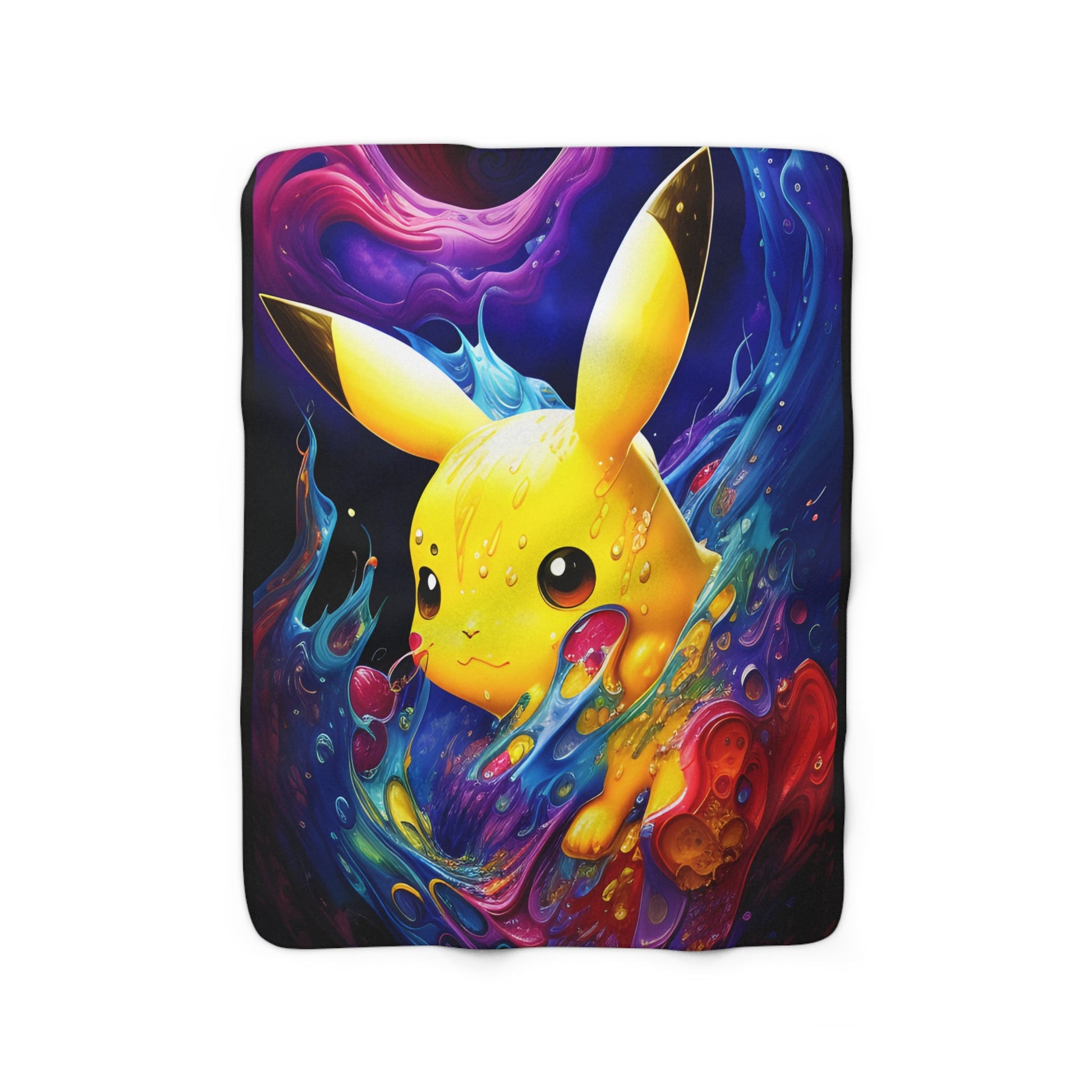 Wetland's Wonder Sherpa Fleece Blanket - Pokestalgia LLC