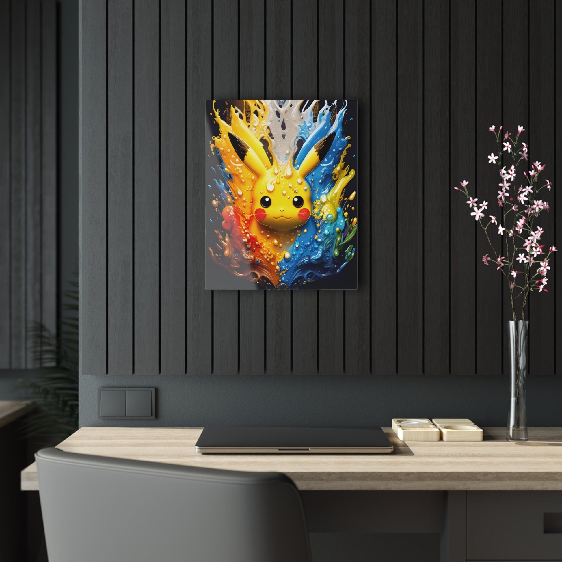 Whirling Waters Acrylic Prints - Pokestalgia LLC