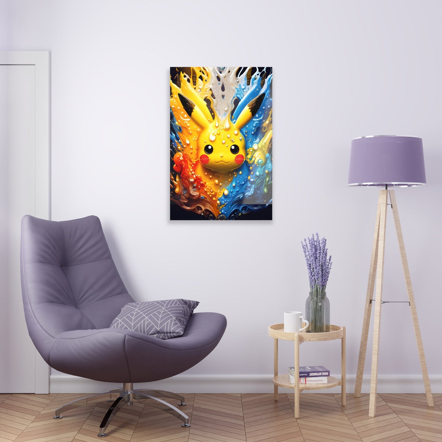 Whirling Waters Acrylic Prints - Pokestalgia LLC