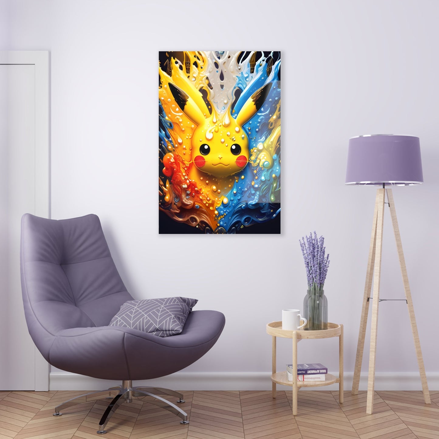 Whirling Waters Acrylic Prints - Pokestalgia LLC