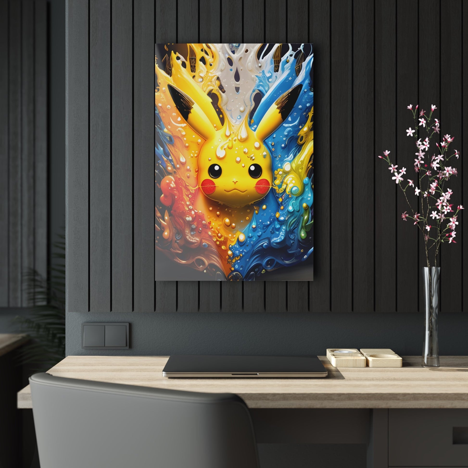 Whirling Waters Acrylic Prints - Pokestalgia LLC